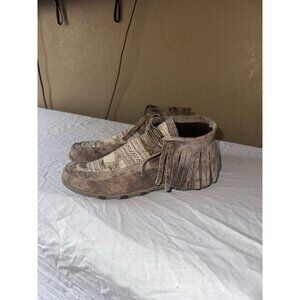 ROPER Womens Santa Fe Driving Style Loafers Ankle sz 9 Western Moccasin Chukka